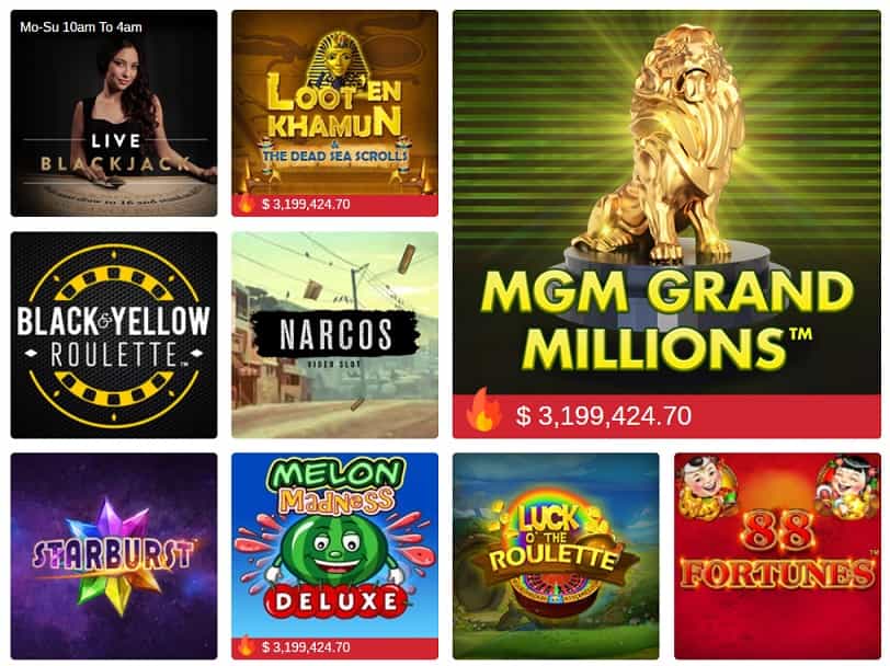 Nj-online-casino- slots games