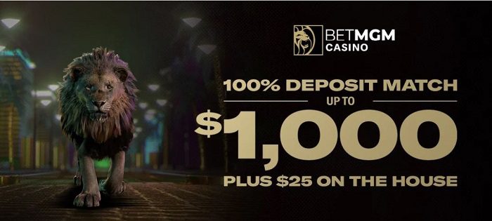 Betmgm casino welcome bonus