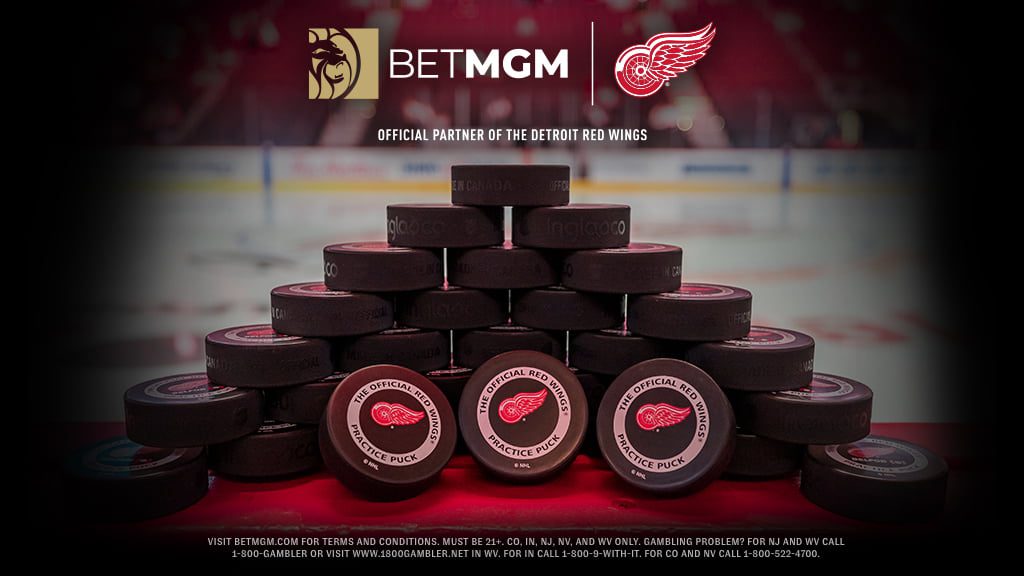 Betmgm - official partners detroit red wings