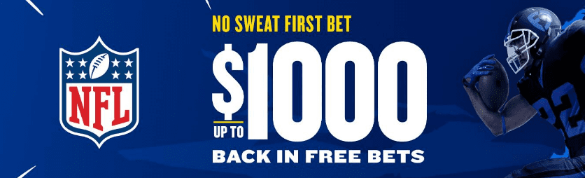 Mnf free bet up to $1000 on broncos/chargers